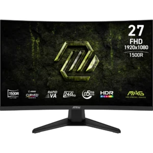 MSI MAG 275CF X24 27inch Gaming Monitor Curved FHD VA 300 cd/m 240MHz 0.5ms 2xHDMI DP "MAG 275CF X24" (timbru verde 7 lei)