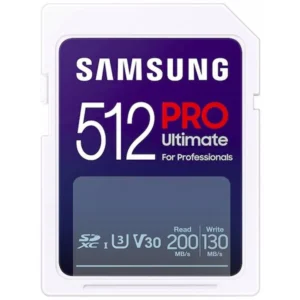 MICROSD PRO PLUS 512GB CL10 USB ADAPTER "MB-SD512SB/WW" (timbru verde 0.03 lei)