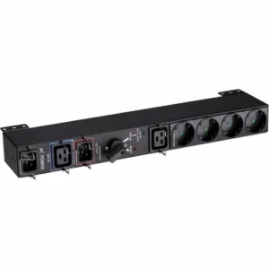 Eaton HotSwap Maintenance Bypass MBP 16A, pentru sisteme UPS pana la 3kVA, intrare IEC-C20, iesire IEC-C19 16A, 4 iesiri DIN/Schuko, "MBP3KID"