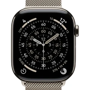 AW BAND 46MM MILANESE NATURAL M/L "MGJ34ZM/A"