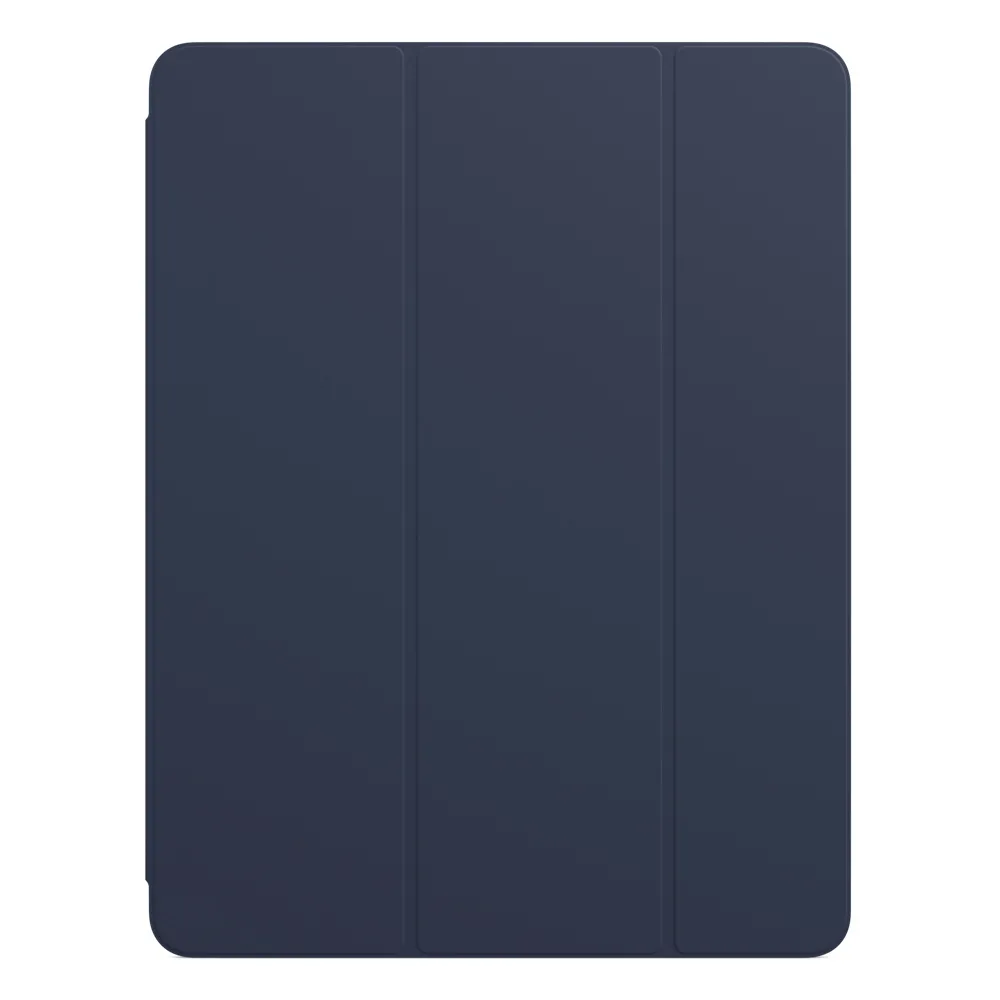 Apple Smart Folio for iPad Pro 12.9-inch (4th generation) - Deep Navy (Seasonal Fall 2020), "mh023zm/a"