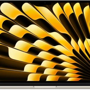 MACBOOK AIR APPLE, diagonala 15.3", CPU M2, 8Gb, SSD 512Gb, starlight "mqkv3ze/a" ((timbru verde 3.5 lei)