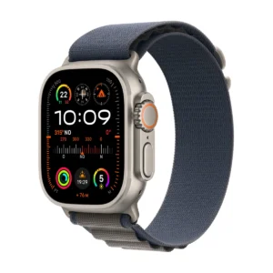 Smartwatch Watch Ultra 2 GPS + Cellular 49mm Titanium Case with Alpine Loop M Blue "MREP3" (timbru verde 0.18 lei)