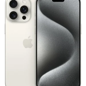 Smartphone iPhone 15 Pro Max 256GB 8GB RAM 5G White Titanium "MU783" (timbru verde 0.45 lei)