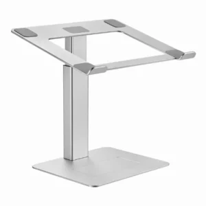 STAND GEMBIRD notebook 15.6", reglare inaltime: 225-380mm, suporta greutate: 5Kg, tampon silicon, aluminiu, silver, "NBS-D1-02"
