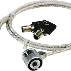 CABLU securitate LOGILINK pt. notebook, slot standard, cheie standard, 1.5m, cablu otel, "NBS003" (timbru verde 0.8 lei)