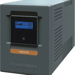 UPS SOCOMEC Line Int. cu management, tower, 2000VA/ 1200W,AVR,6xIEC,LCD,2x 24V/9Ah,Backup 60 min,incarcare 8h,conector USB,combo RJ45,fan,"Netys PE-LCD 2000VA" "NPE-2000-LCD" (timbru verde 40 lei)