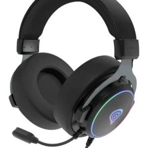 Casti cu fir Genesis Neon 764 negru "NSG-2169" (timbru verde 0.18 lei)