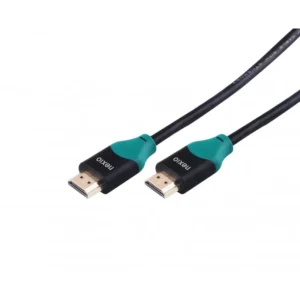 Cablu HDMI, V2.0, tata-tata, 4K@60hz, 1080P, High Speed Ethernet, contacte aurite, 5m, Negru, Nexio "NX-VN-HD40-5M" (timbru verde 0.08 lei)