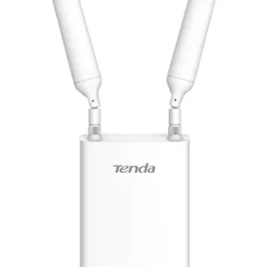 ACCESS POINT Tenda Indoor/Outdoor, wireless AC1200 Mbps Dual Band MU-MIMO, 1 port Gigabit, 2 antene externe, alimentare 802.3af  PoE, Wi-Fi 6, montare pe perete "OAP1200" (timbru verde 0.8 lei)