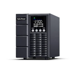 UPS CYBER POWER Online dubla conversie cu Sinusoida Pura, tower, 1000VA 900W 1xIEC C13 2xSchuko, "OLS1000EA-DE" (timbru verde 11 lei)