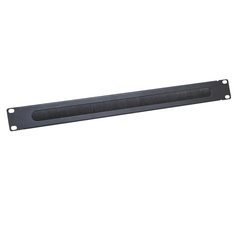 PANOU intrare cabluri LOGILINK, tip masca orizontala cu perii, 19 inch, 1U, negru, "ORCEB1B"