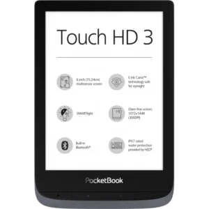 eREADER PocketBook Touch HD 3 Metallic Grey "PB632-J-WW" (timbru verde 0.9 lei)