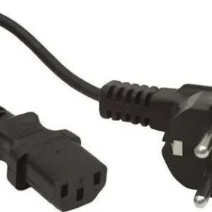 CABLU alimentare GEMBIRD 10m, intrare Shucko, iesire C13, 10A, certificare VDE, bulk, black, "PC-186-VDE-10M" (timbru verde 0.8 lei)