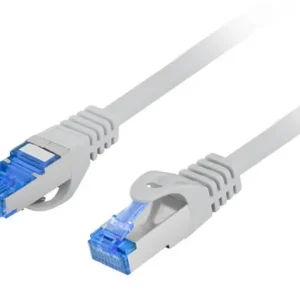 Patch cord Cat.6A S/FTP LSZH CCA 3 m gri "PCF6A-10CC-0300-S" (timbru verde 0.08 lei)