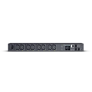 PDU CYBER POWER 1U pt. rack 19 inch, 8 prize IEC, intrare IEC, max 12 A, sistem management, "PDU41004" (timbru verde 0.8 lei)