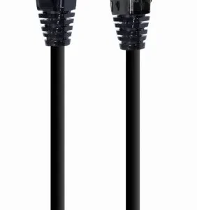 PATCH CORD S/FTP GEMBIRD Cat8., LSZH, cupru, 1 m, negru, AWG27, 2000MHz, dublu ecranat "PP8-LSZHCU-BK-1M" (timbru verde 0.08 lei)