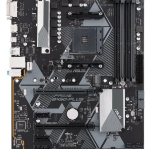 PLACA de BAZA Asus "PRIME B450-PLUS", skt AM4, ATX, AMD B450, 4 x DDR4, max. 64 GB, 6 x SATA, 1 x M.2, 7.1, "PRIME B450-PLUS"