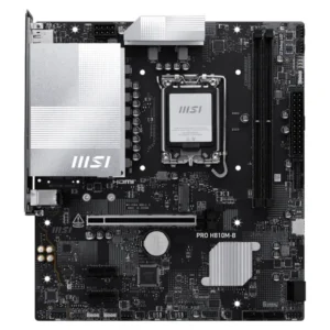 Placa de baza MSI PRO H810M-B, LGA1851, DDR5, mATX, Negru "PRO H810M-B"