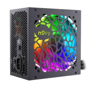 SURSA NJOY Freya 700, 700 W, ATX 12V V2.3, fan RGB 120 mm x 1, 80 PLUS Bronze - compatibila, "PSAT-070ARAF-BU01B" (timbru verde 2 lei)