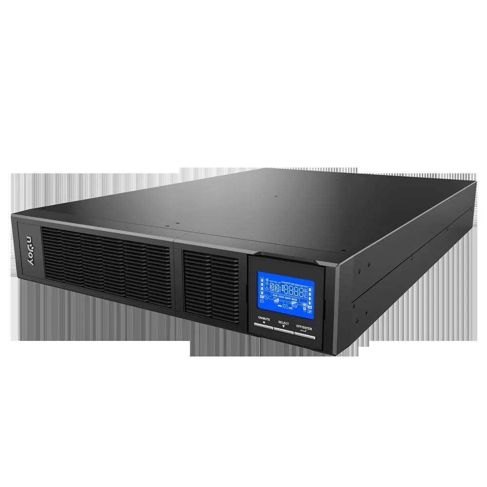 UPS NJOY, "BALDER 3000", Online cu sinusoida pura, tower, rack, 3000VA/3000W, AVR, IEC x 8, 6 x baterie 12V/9Ah, display LCD, back-up 11 - 20 min., "PWUP-OL300BA-AZ01B" (timbru verde 11 lei) - imagine 3