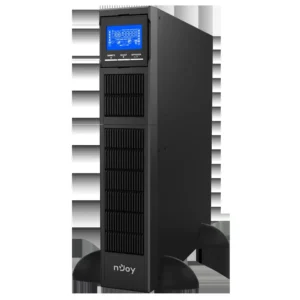 UPS NJOY, "BALDER 3000", Online cu sinusoida pura, tower, rack, 3000VA/3000W, AVR, IEC x 8, 6 x baterie 12V/9Ah, display LCD, back-up 11 - 20 min., "PWUP-OL300BA-AZ01B" (timbru verde 11 lei)