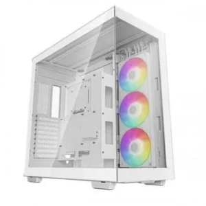 CARCASA DeepCool "CH780 WH", Tower, ATX, fara sursa, 1xfan, USB 3.2 gen 1 x 4, USB Type-C x 1, audio, PSU shroud,9 sloturi expansiune,iluminare ARGB, alb "R-CH780-WHADE41-G-1" (timbru verde 0.08lei)