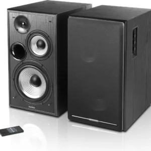 BOXE EDIFIER 2.0, RMS: 136W (2 x 14W, 2 x 14W, 2 x 40W), bluetooth 5.1, telecomanda wireless, volum, bass, treble, sub-out, black,"R2750DB" (timbru verde 11.00 lei)