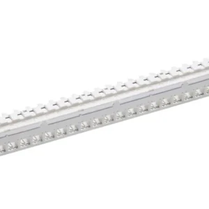 19" 1U PC Patch Panel 24-Port/s, Cat. 6A, gray, empty "R813485"