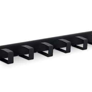 ORGANIZATOR cabluri TRITON, tip masca orizontala, 19 inch, 1U, negru, "RAB-VP-X21-A1"