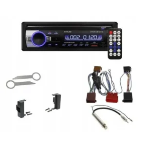 Player Auto Navitel RD3, 1DIN 4?50 watt, Bluetooth 4.0 cu suport A2DP, HFP, FM, redare FLAC, MP3, WMA, WAV, AUX input, microSD 256GB, 2x USB, RCA-out, Hands-free, Telecomanda "RD3" (timbru verde 2 lei)