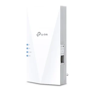 RANGE EXTENDER TP-LINK wireless  AX1500, 1500Mbps, 1 port Gigabit,  2 antene interne, 2.4 / 5Ghz dual band, Wi-Fi 6, "RE500X" (timbru verde 2 lei)