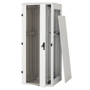 TRITON RACK de PODEA 19" 22U 600x800mm usa fata sticla panouri laterale/spate detasabile sectiuni pentru ventilatie activa, sectiuni acces cabluri sus/jos/spate IP20 gri RMA-22-A68-CAX-A1