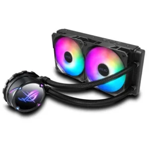 COOLER ASUS, "ROG Strix LC II 240", skt. universal, racire cu lichid, fan 120 mm x 2, 2500 rpm, LED ARGB, "RS LC II 240 ARGB"(timbru verde 4.00 lei)