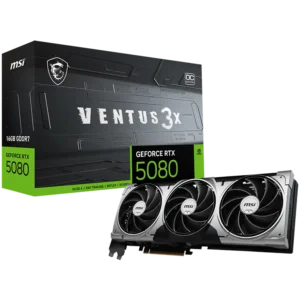 Placi Video MSI RTX 5080 16G VENTUS 3X OC "RTX 5080 16G VENTUS 3X OC"