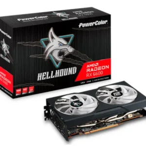 PLACA VIDEO POWER COLOR "Radeon RX 6600 Hellhound", 8 GB GDDR6 128 biti, PCI Express 4.0 x 16, HDMI DisplayPort x 3, sistem racire aer, "RX6600 8G-3DHL"