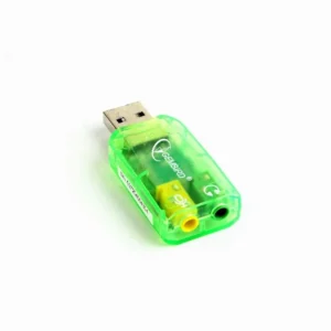 PLACA de SUNET GEMBIRD, extern, interfata USB, conectori 3.5 mm jack, "SC-USB-01"
