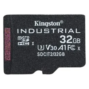32GB microSDHC Industrial C10 A1 pSLC Card Single Pack w/o Adapter, "SDCIT2/32GBSP" (timbru verde 0.03 lei)