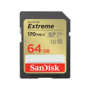 Card memorie Extreme 64 GB SDXC UHS-I Class 10 "SDSDXV2-064G-GNCIN" (timbru verde 0.03 lei)