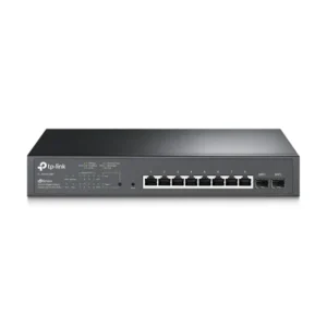 SWITCH TP-LINK " TL-SG2210MP "  POE  10 porturi Gigabit (8 PoE+), IEEE 802.3at/af, carcasa metalica "SG2210MP" (timbru verde 2 lei)