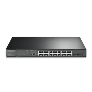 Switch cu management L2 TP-Link POE, 24 Porturi Gigabit, 4 x SFP+ Gigabit "SG3428XMP" (timbru verde 2 lei)
