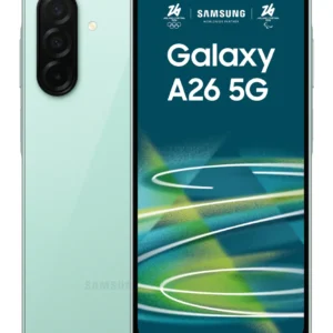 Smartphone Galaxy A26 128GB 6GB RAM 5G Dual SIM Mint "SM-A266BLGBEUE" (timbru verde 0.45 lei)