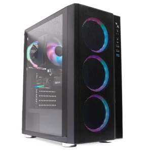 Sistem Destop PC Spacer Assault, AMD Ryzen 5 5500, 16 GB DDR4, 512 GB SSD, INTEL ARC B580 CHALLENGER 12GB OC, No Os, Negru, "SPACER-Assault-22"