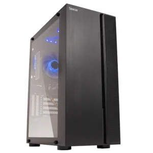 Sistem Desktop PC Gaming Spacer Dominator, i5-14400F, 32GB DDR4, 1TB SSD, RX 6500 XT 8GB GDDR6, no OS, negru, "SPACER-Dominator-08VN" (timbru verde 7 lei) - 5949046616125