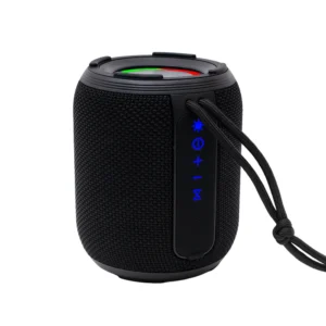BOXA SPACER portabila bluetooth, YOUPI-BK, RMS:  6W, RGB, acumulator 1800mAh, timp de functionare pana la 5 ore, pana la 10m, AUX, FM radio, microSD, incarcare USB Type-C, IPX5, BLACK, "SPBS-YOUPI-BK"  (timbru verde 0.18 lei)