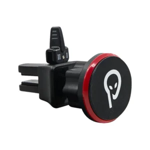 SUPORT auto magnetic SPACER pt. SmartPhone, fixare in ventilatie prin CLIPS, Magnetic, 4 SuperMagneti N50, rotire 360 grade, negru, "SPCH-MAG-CLIPS"