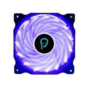 VENTILATOR SPACER PC Silent 120x120x25 mm,  BLUE light, Hydraulic Bearing, 34CFM, conector 3-pin "SPFC-120-3P-BL" (timbru verde 0.18 lei)