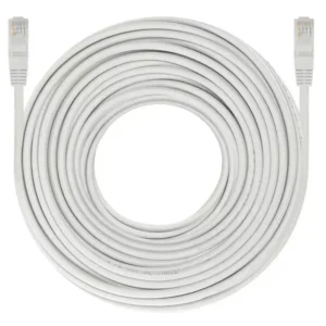 PATCH CORD UTP SPACER Cat6, cupru-aluminiu, 20 m, alb, AWG26, "SPPC-UTP-CAT6-20M" (timbru verde 0.8 lei)