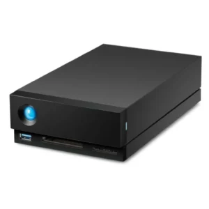 HDD externe LACIE 16 TB, , format 3.5 inch, USB 3.2 Type C, negru, "STHS16000800" (timbru verde 0.8 lei)
