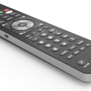 TELECOMANDA UNIVERSALA Superior, 2 in 1, programabila simultan pt. TV, DVD, satelit si AUX, conectare PC prin USB Type-C, cablu inclus, baterii 2 x AAA (neincluse), negru "SUPTUB002" (timbru verde 0.18 lei)